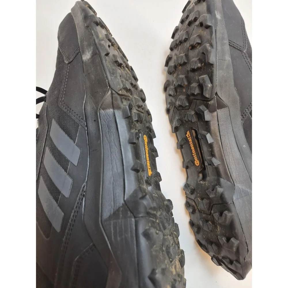 Adidas Terrex Hiking Boots Mens Size 13 Black Gore-Tex Waterproof Continental